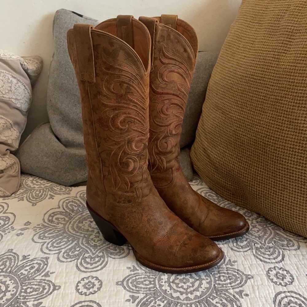 Full leather boots size 8 - Picture 4 of 6